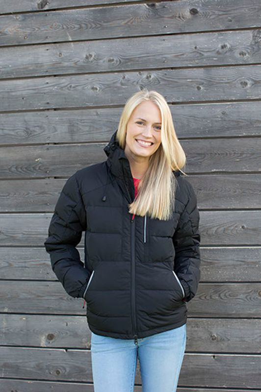 Original Down Jacket dunjakke med trykk