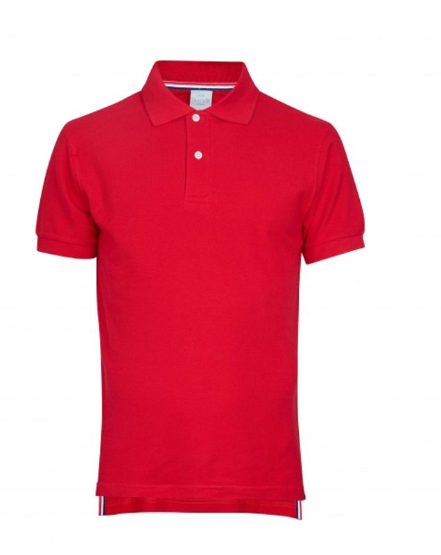 Original Tennis Pique med broderi eller trykk 