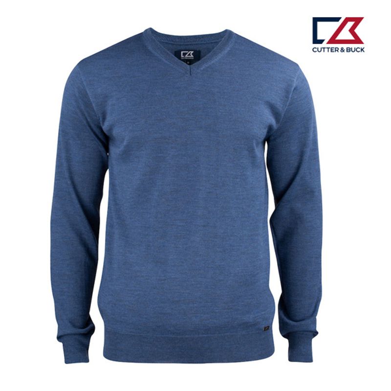 Everett V-neck Merinoull herre
