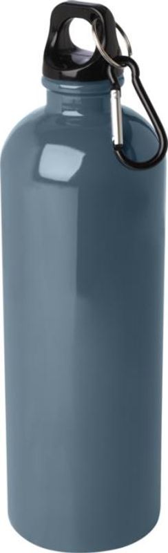 Drikkeflaske i aluminium med trykk av logo, stor 770ml
