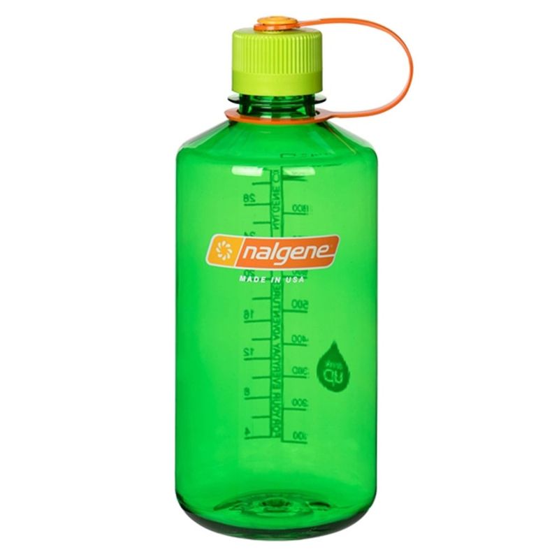 Nalgene Narrowmouth drikkeflaske med logo