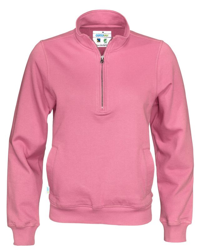 Cottover Half-zip genser