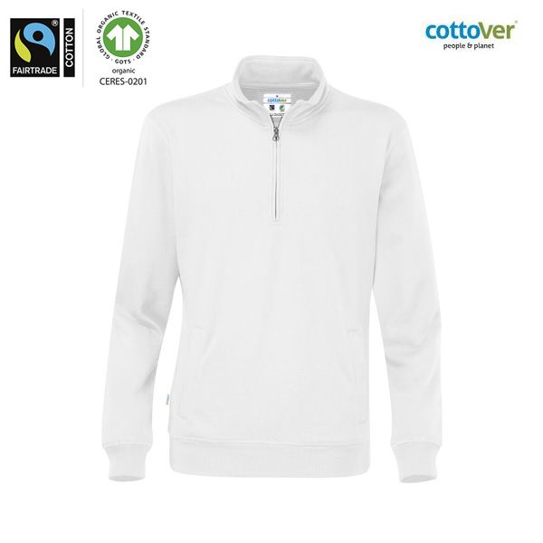 Cottover Half-zip genser
