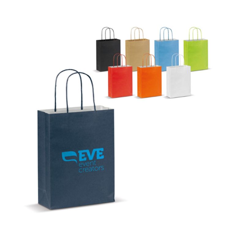Små gaveposer med logo